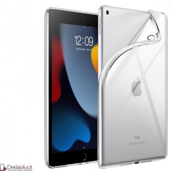 Plonas silikoninis dėklas - permatomas (Apple Ipad 10.2 2019/2020/2021)